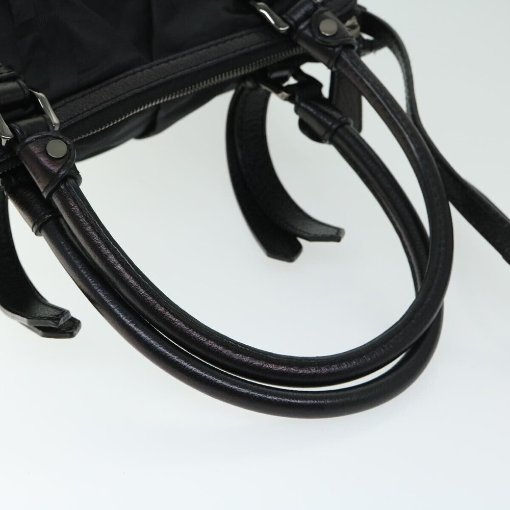 Burberry Zip Top Shoulder Nylon and Leather - Picture 8 of 16